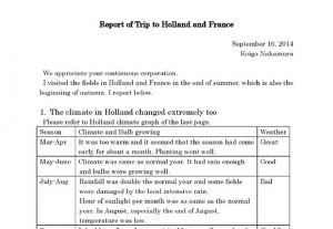 Report of Trip to NL & FR（Sep 16, 2014）