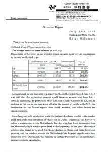 Situation Report (2025/7/30)
