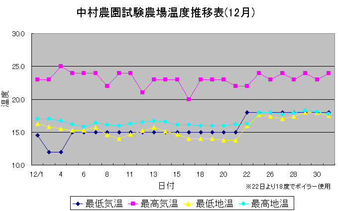 第1回2007年南半球産試験栽培 (2008/01/26)